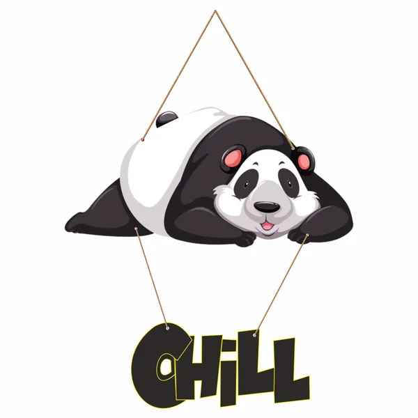 Multicolor_Chill_Panda_Wooden_Wall_Hanging