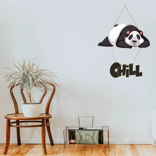 Multicolor_Chill_Panda_Wooden_Wall_Hanging
