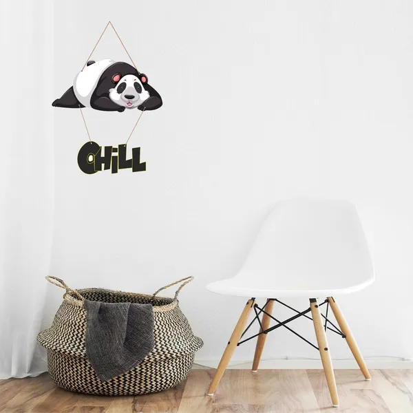 Multicolor_Chill_Panda_Wooden_Wall_Hanging