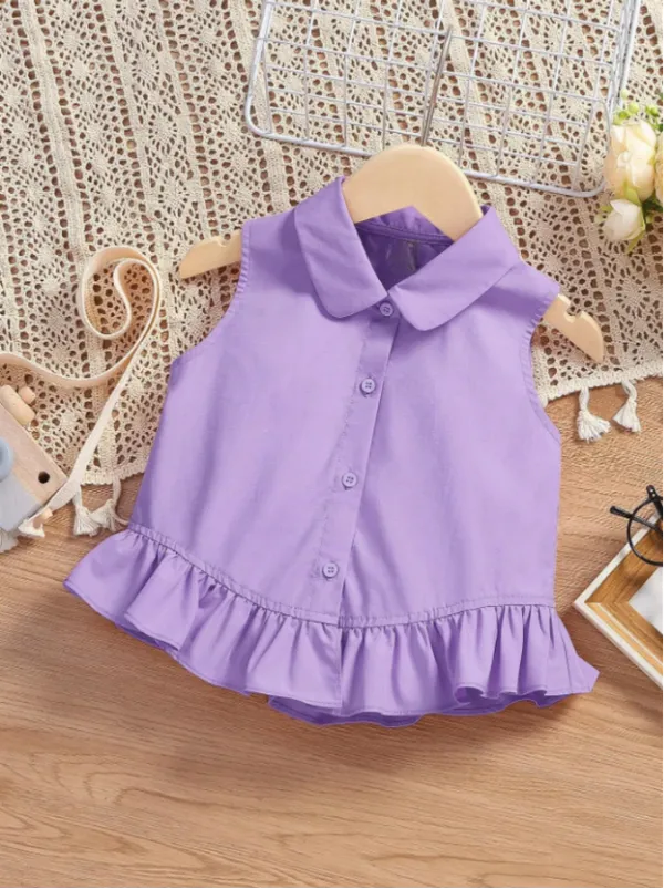 Lavender_Solid_Regular_Fit_Tops_For_Girls