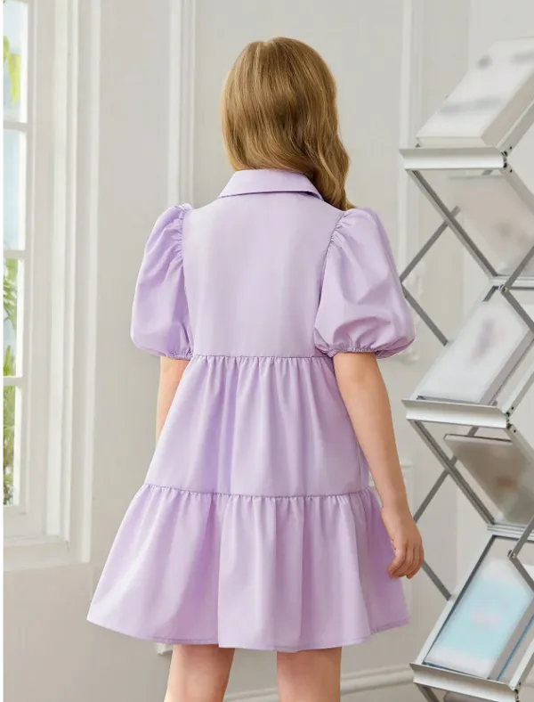 Purple_Solid_Outdoor_Party_Dress_For_Girls