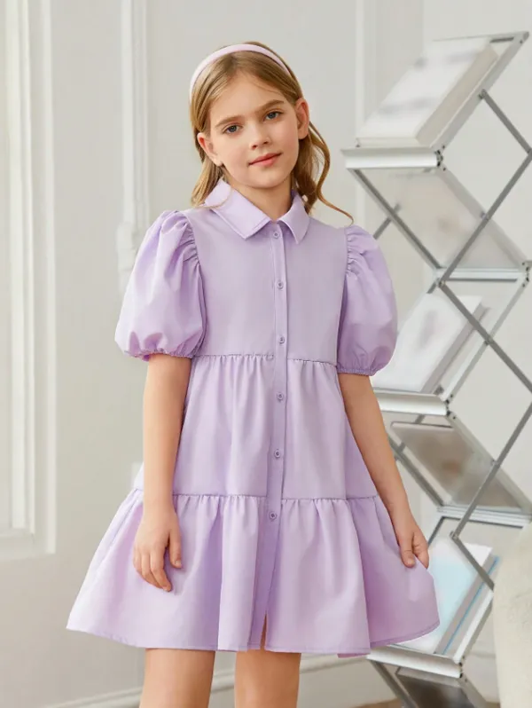 Purple_Solid_Outdoor_Party_Dress_For_Girls