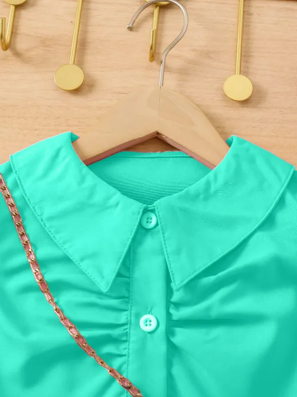 Mint_Green_Solid_Casual_Tops_For_Girls