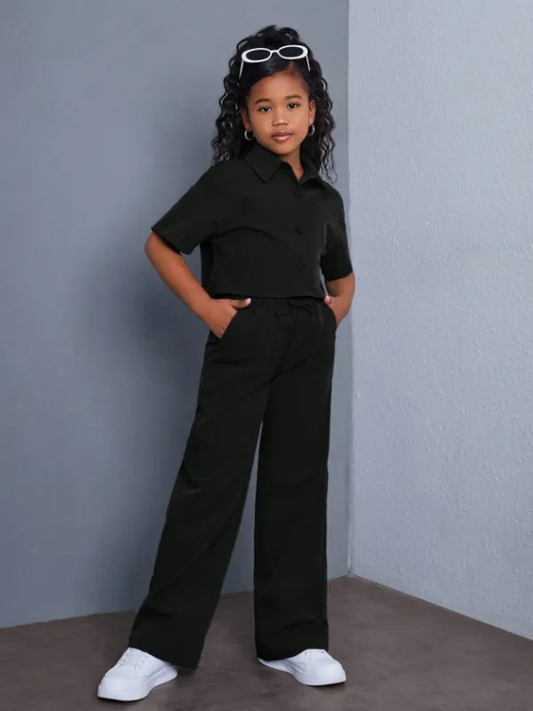Black_Plain_Casual_Co-Ord_Set_For_Girls