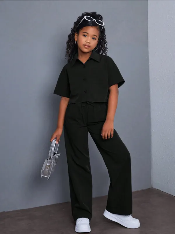 Black_Plain_Casual_Co-Ord_Set_For_Girls