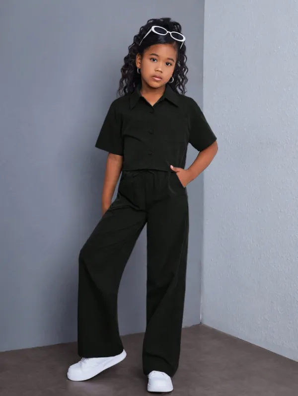 Black_Plain_Casual_Co-Ord_Set_For_Girls