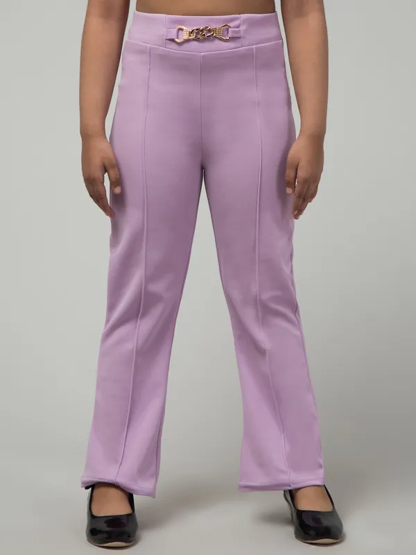 Purple_Solid_Casual_Trousers_For_Girls