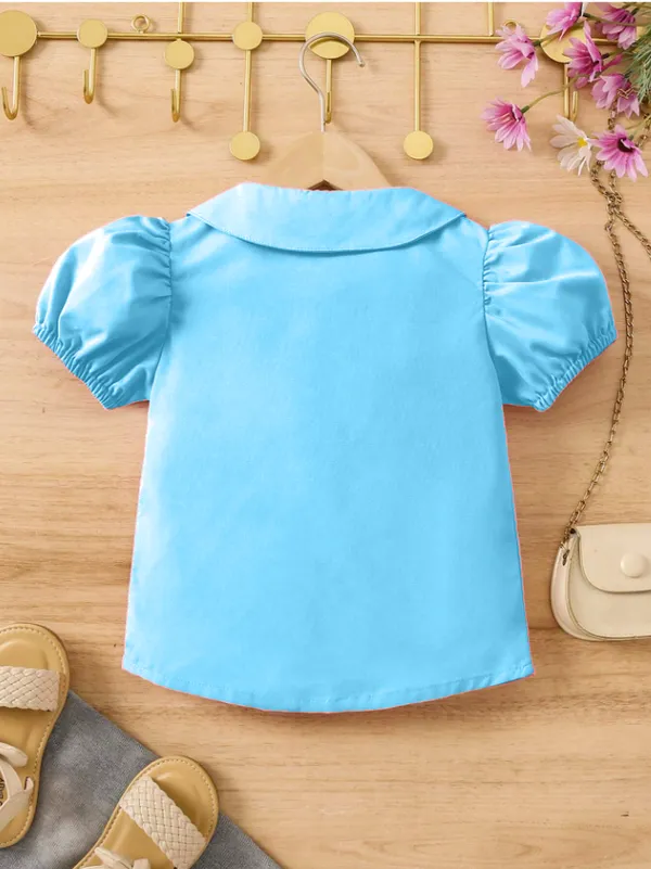 Sky_Blue_Solid_Casual_Tops_For_Girls