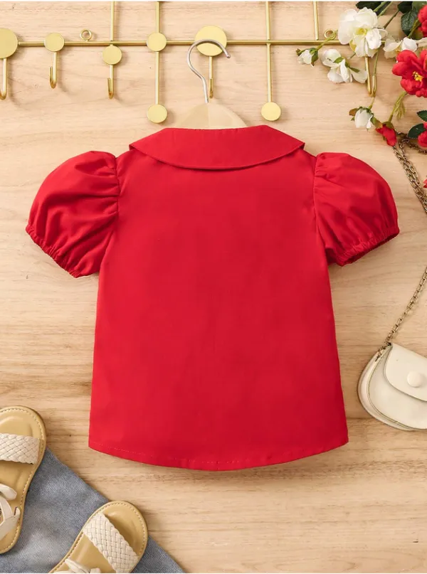 Red_Solid_Casual_Tops_For_Girls