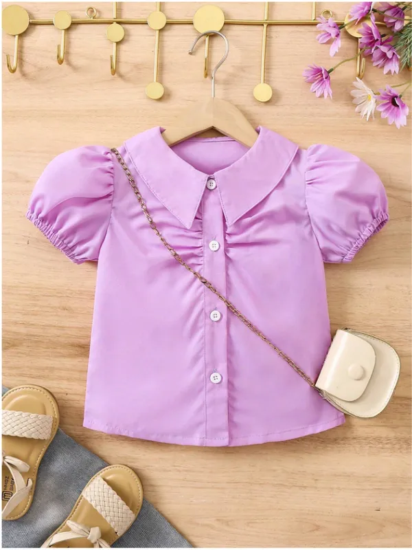 Purple_Solid_Casual_Tops_For_Girls