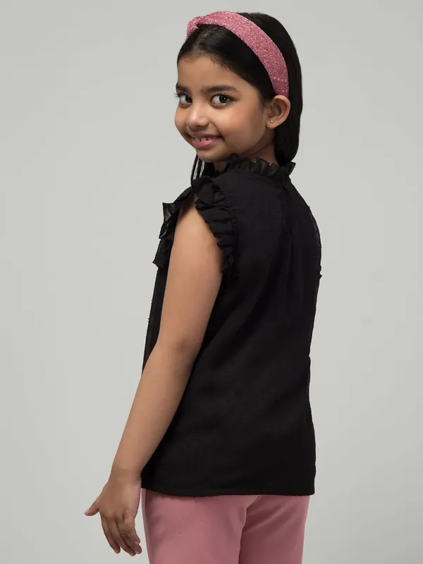 Black_Solid_Birthday_Tops_For_Girls