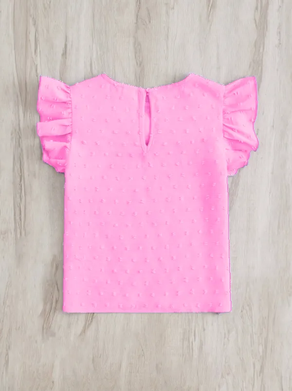 Pink_Solid_Birthday_Tops_For_Girls
