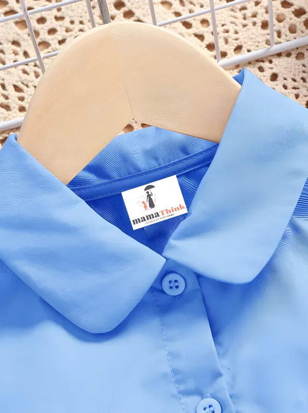 Sky_Blue_Solid_Casual_Tops_For_Girls