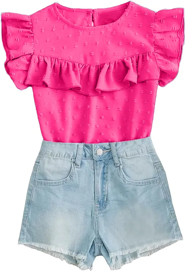 Rani_Pink_Solid_Birthday_Tops_For_Girls