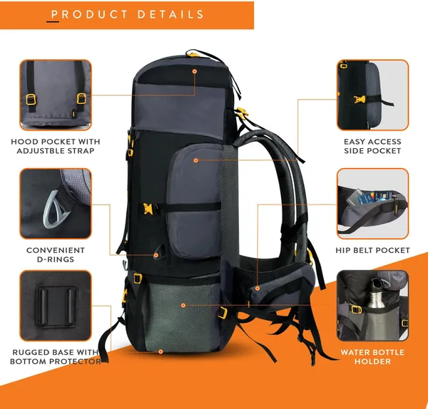 Grey_Polyester_Everest_80L_Rucksack_with_Rain_Cover_For_Trekking