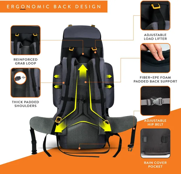 Grey_Polyester_Everest_80L_Rucksack_with_Rain_Cover_For_Trekking