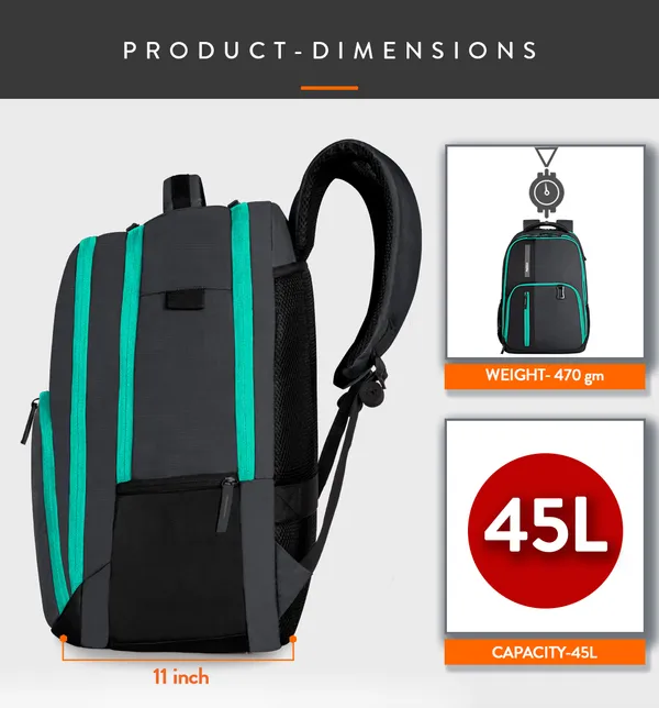 King_45L_Polyester_Laptop_Backpack