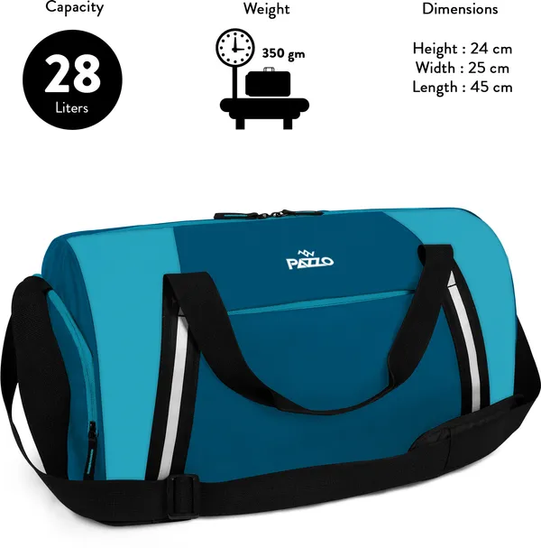 Cross_28L_Polyester_Gym_and_Travel_Duffel_with_Shoe_Compartment
