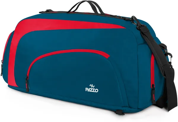 PAZZO Jake 50L In Convertible Backpack And Travel Gym Duffel