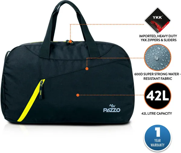 Black_&_Yellow_Polyester_Trance_44L_Travel_and_Gym_Duffel_Bag