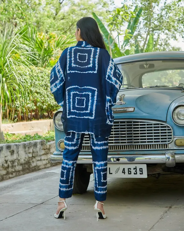 Dark_Blue_Printed??Top_Plazzo_And_Jecket_3_Piece_Co-Ord_Set_For_Women