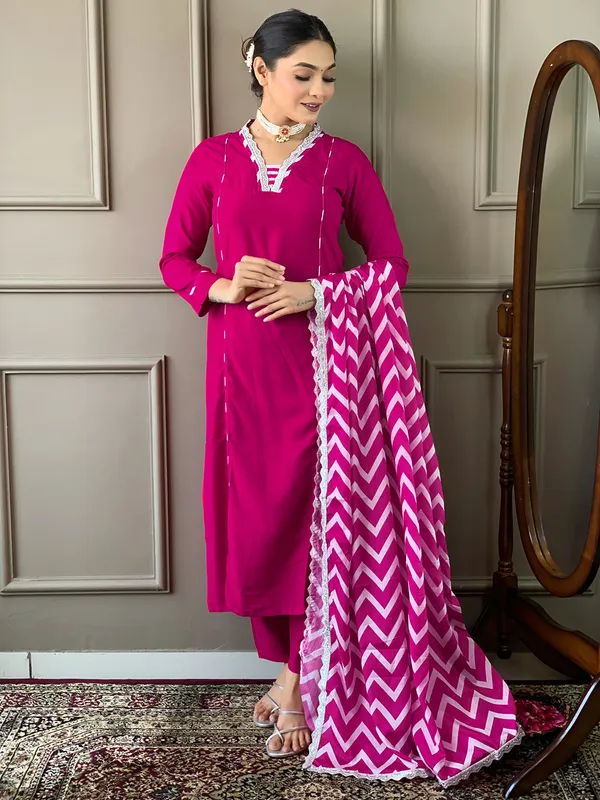 Pink_Women_Printed,_Embroidered_Ethnic_Dress_Kurta__For_Women