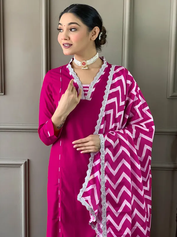Pink_Women_Printed,_Embroidered_Ethnic_Dress_Kurta__For_Women