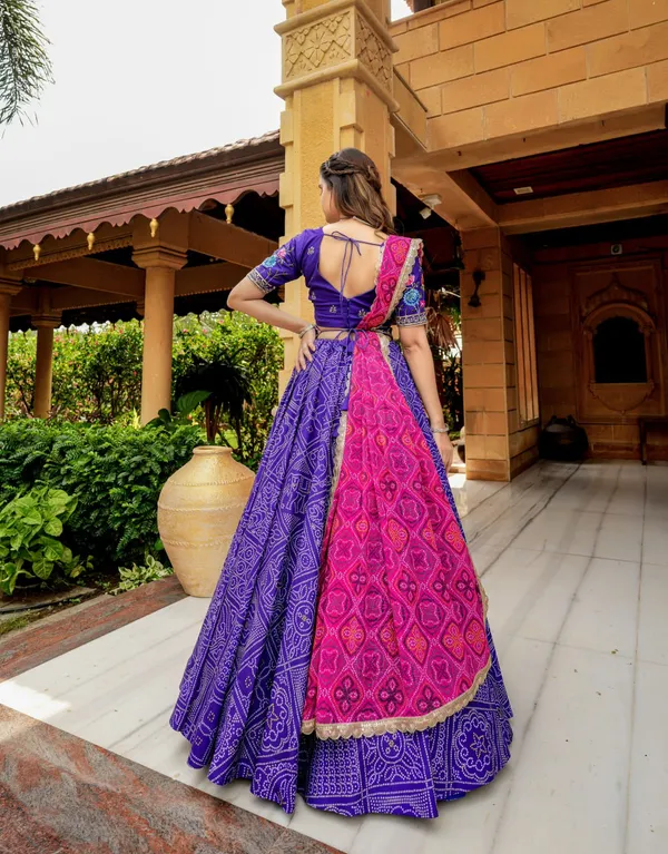Purple_Iris_Purple_Heavy_Summer_Cool_Lehenga_Choli_For_Women