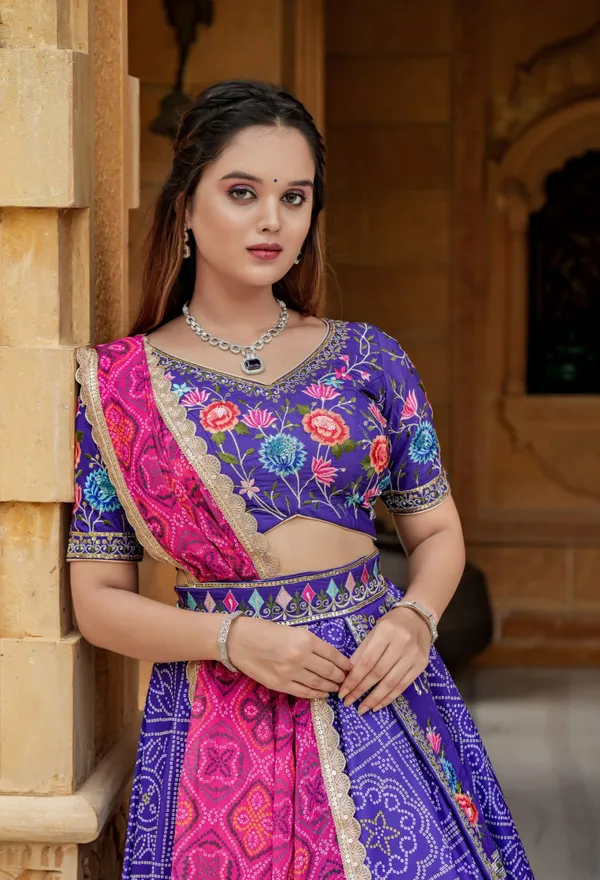 Purple_Iris_Purple_Heavy_Summer_Cool_Lehenga_Choli_For_Women
