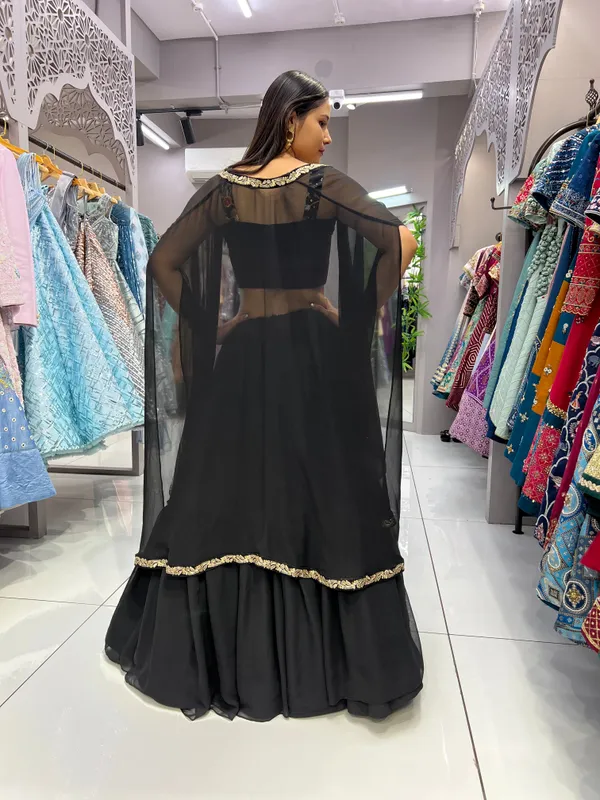 Black_Sophisticated_Black_Georgette_Lehenga_Choli_Ensemble_For_Women