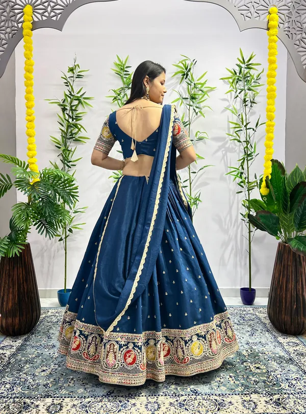 Rama_Chic_Rama_Damaniya_Lehenga_Choli_With_Zari_And_Sequence_Work_For_Women
