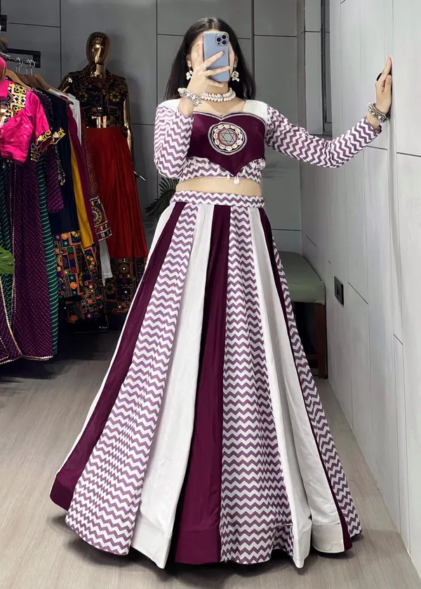 Dclothvilla_Designer_Pure_Rayon_Cotton_lehenga_choli.
