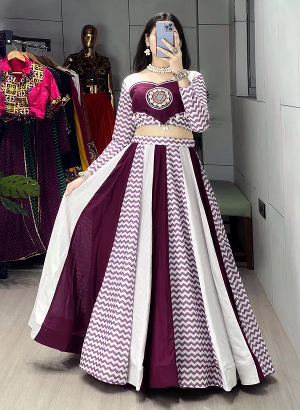 Dclothvilla_Designer_Pure_Rayon_Cotton_lehenga_choli.