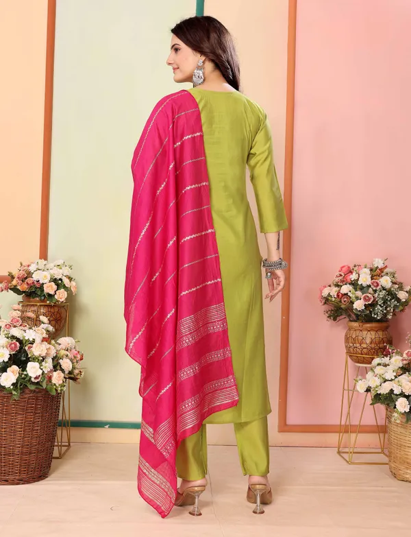 Light_Green_Women_Embroidered_Ethnic_Dress_Kurta__For_Women