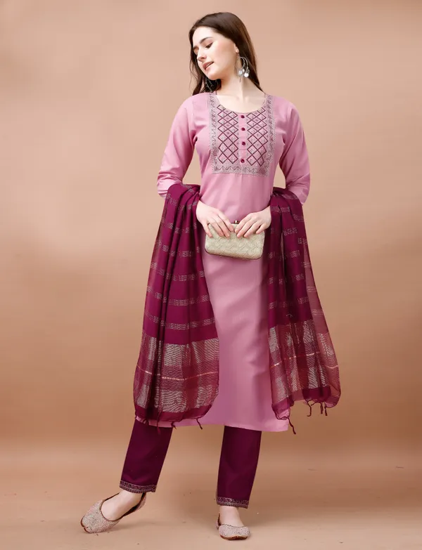 Pink_Women_Embroidered_Ethnic_Dress_Kurta__For_Women