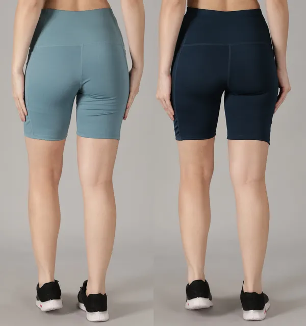 Pack_of_2_Grey_&_Blue_Polyester_Blend_Solid_Western_Sportswear_Tights_Shorts_For_Women