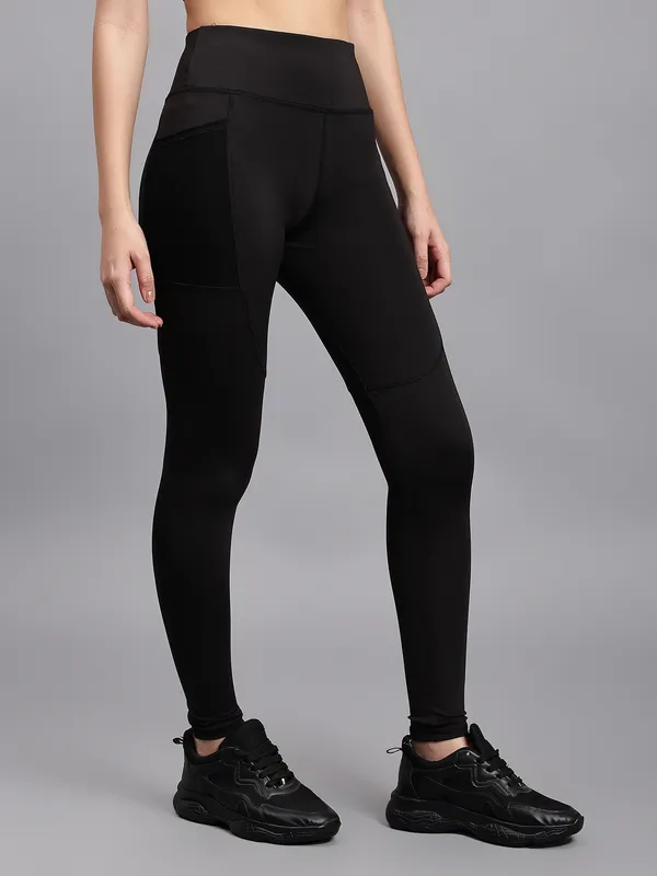 Black_Polyester_Blend_Solid_Western_Sportswear_Gym_Tights_For_Women