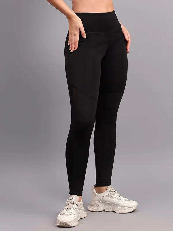Black_Polyester_Blend_Solid_Western_Sportswear_Gym_Tights_For_Women
