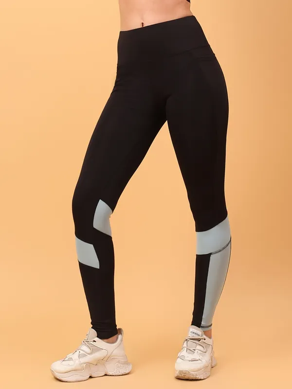 Black_Polyester_Blend_Color_Block_Western_Sportswear_Gym_Tights_For_Women