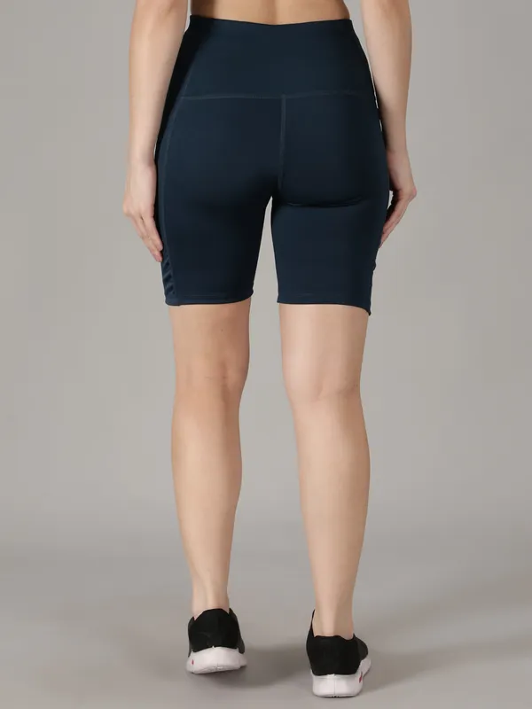 Blue_Lycra_Blend_Solid_Western_Sportswear_Gym_Tights_Shorts_Shorts_For_Women