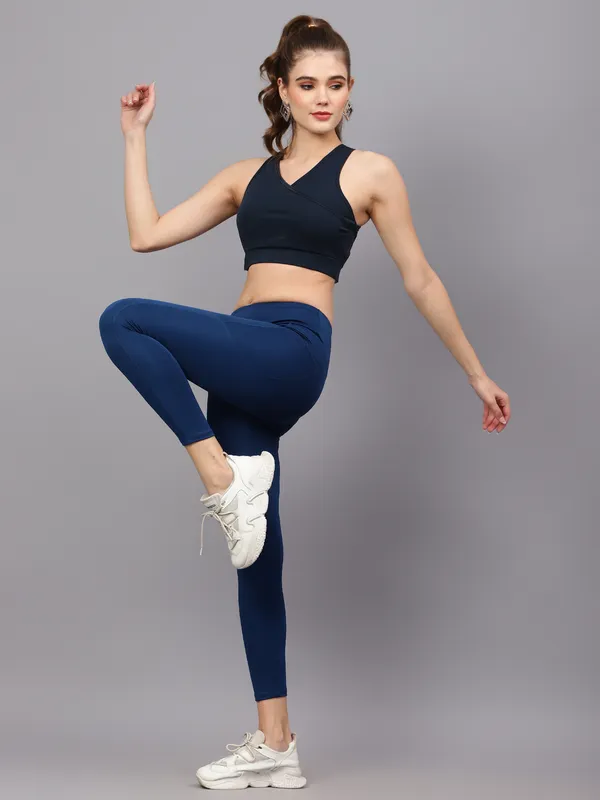 Blue_Polyester_Solid_Ankle_Length_Tight_For_Women