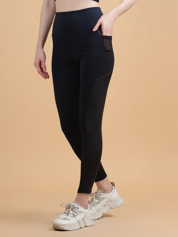 Dark_Blue_Polyester_Solid_Western_Sportswear_Gym_Tights_For_Women