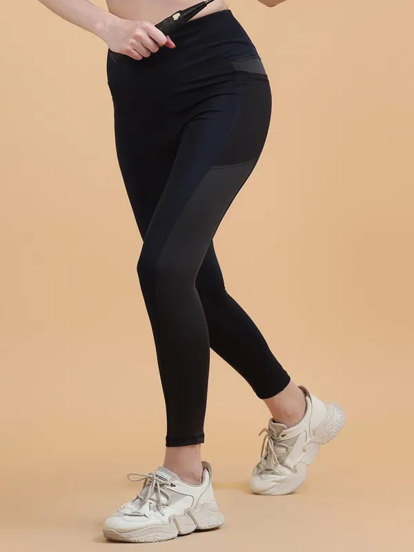 Dark_Blue_Polyester_Solid_Western_Sportswear_Gym_Tights_For_Women