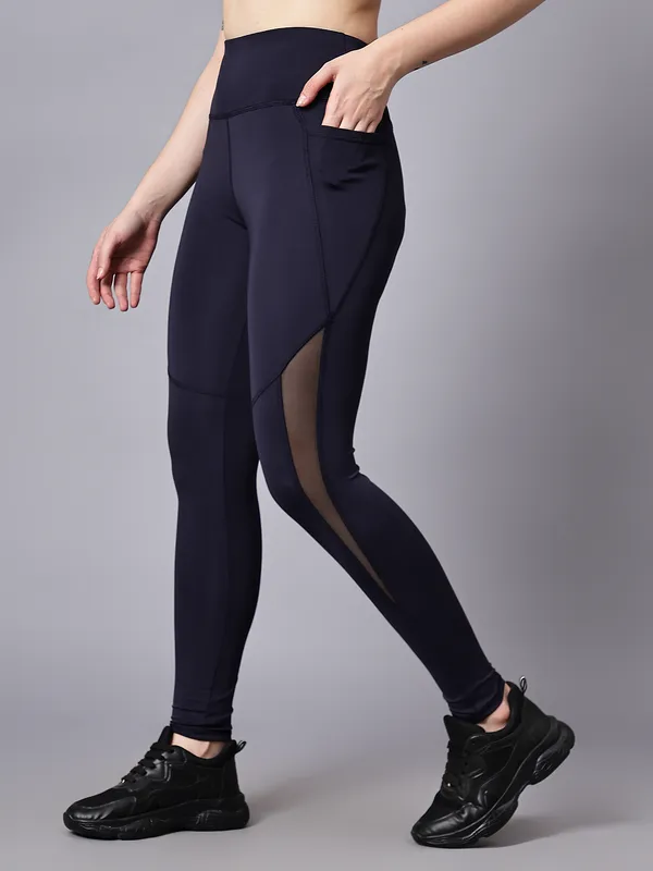 Dark_Blue_Polyester_Blend_Solid_Western_Sportswear_Gym_Tights_For_Women