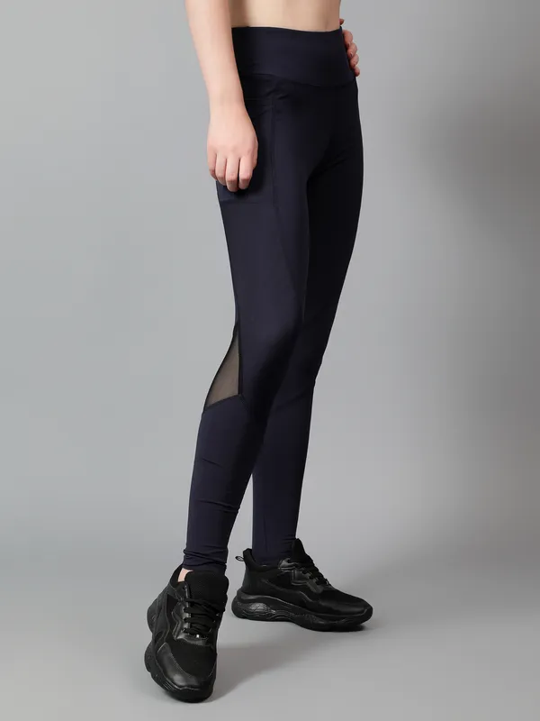 Dark_Blue_Polyester_Blend_Solid_Western_Sportswear_Gym_Tights_For_Women