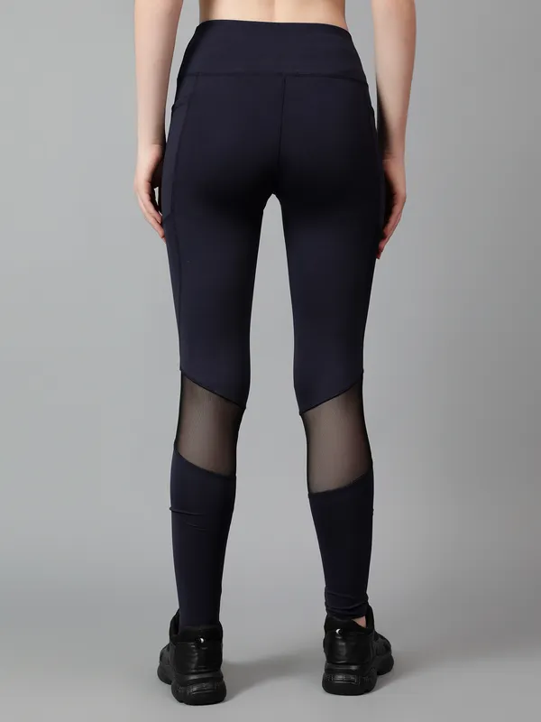 Dark_Blue_Polyester_Blend_Solid_Western_Sportswear_Gym_Tights_For_Women