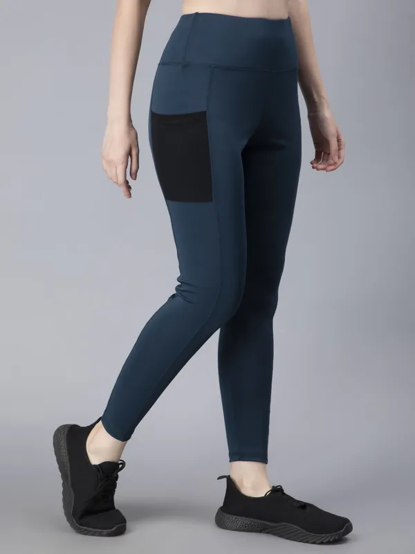 Blue_Polyester_Blend_Solid_Western_Sportswear_Tights_For_Women
