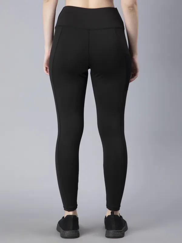Black_Polyester_Blend_Solid_Western_Sportswear_Tights_For_Women