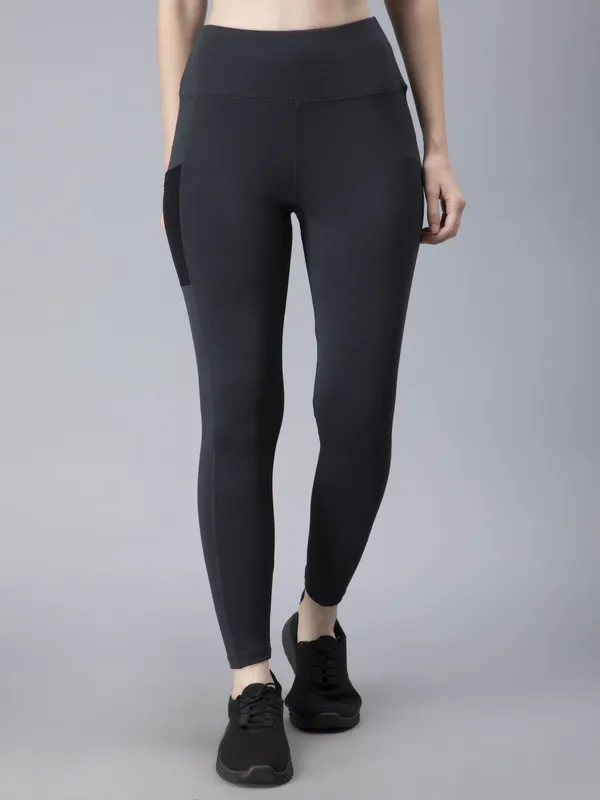 Grey_Polyester_Blend_Solid_Western_Sportswear_Tights_For_Women