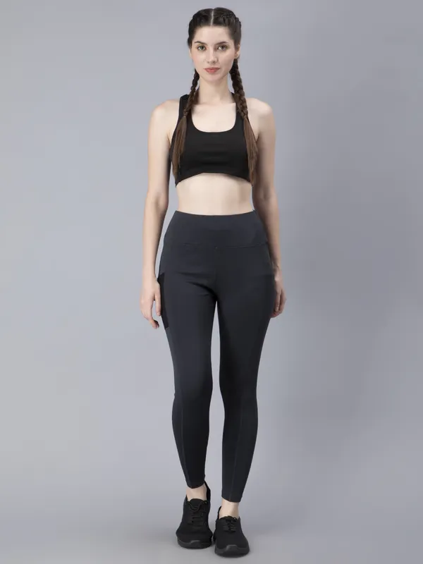 Grey_Polyester_Blend_Solid_Western_Sportswear_Tights_For_Women